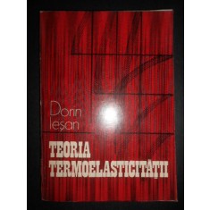 Dorin Iesan - Teoria Termoelasticitatii