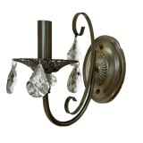 Aplica Alka 1x E14 Bronz Antichizat ModernLight Concept