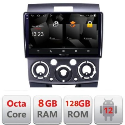 Navigatie Ford Ranger Mazda BT50 2007-2012 5960Pro-RANGER Android Octa Core Qualcomm 2K Qled 8+128 DTS DSP 360 4G Optical v1 CarStore Technology foto