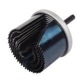 Set 6 carote Detoolz pentru lemn, rigips si BCA, 25-65 mm