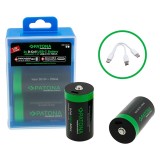 Cumpara ieftin Acumulator Patona Premium LR20 cu incarcare USB-C - 1412