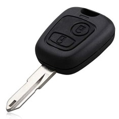 Carcasa cheie auto Techstar cu 2 butoane si lama ascutita CP206 &ndash; compatibila Peugeot 206, 307, 308, 207