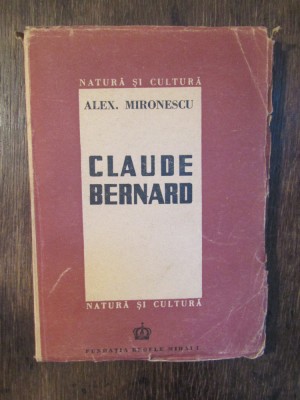 Claude Bernard - Alex. Mironescu foto