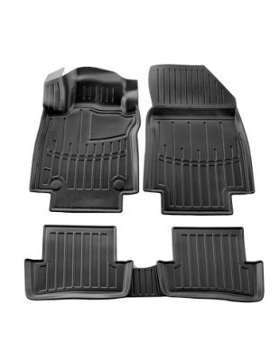 Set covorase auto din cauciuc tip tavita Renault Clio IV (2012-2019) foto