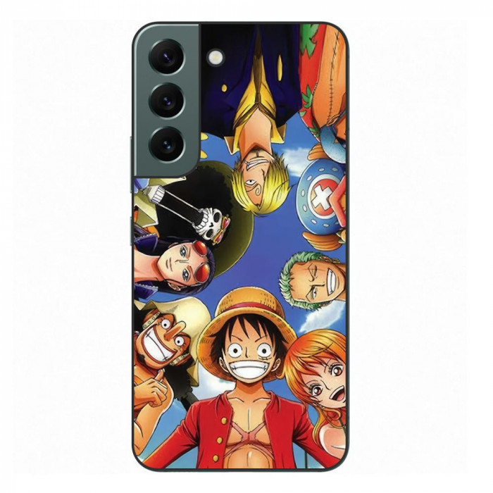 Husa compatibila cu Samsung Galaxy S22+ Plus Silicon Gel Tpu Model One Piece Crew