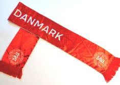 Esarfa fotbal - DANEMARCA (Federatia de Fotbal)