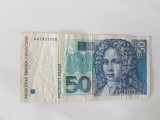 Croatia 50 Kuna 1993 Rara