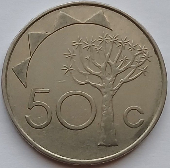 Namibia, 50 Cents 1993
