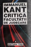 Critica facultatii de judecare &ndash; Immanuel Kant