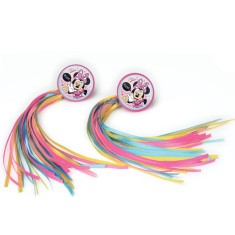 Set 2 ornamente ghidon biciclete copii, model Disney Minnie Cod:59171SV