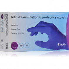 Holík Nitril Blue mănuși din nitril, fără pudră mărime L 2x50 buc