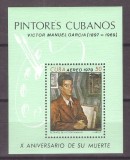 Cumpara ieftin Cuba 1979 - Pictura, pictori cubanezi, colita neuzata