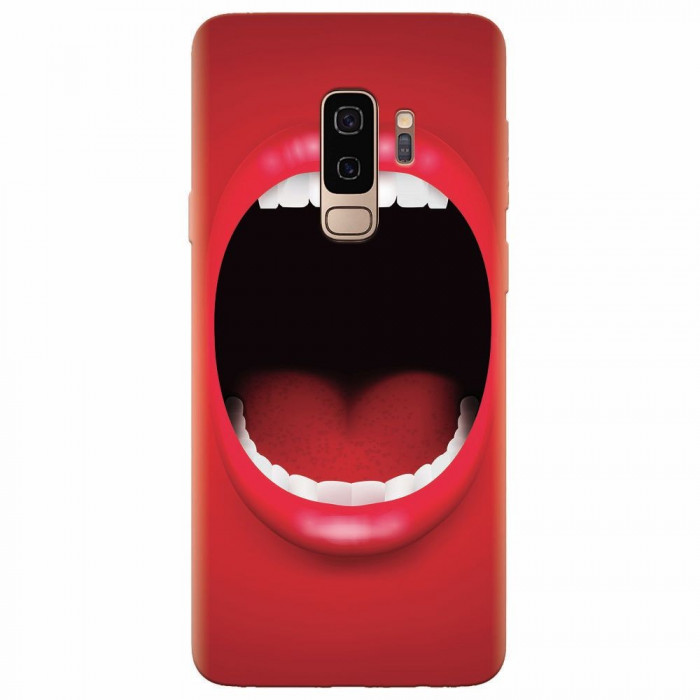 Husa silicon pentru Samsung S9 Plus, Big Mouth