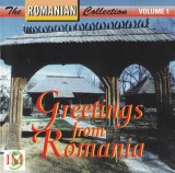 Greetings From Romania Volume 1 CD Intercont Music Stare Foarte Buna