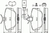 Set placute frana,frana disc VW TRANSPORTER IV bus (70XB, 70XC, 7DB, 7DW, 7DK) (1990 - 2003) BOSCH 0 986 494 619