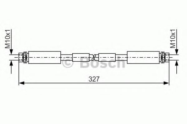 Conducta / cablu frana VW PASSAT Variant (3B6) (2000 - 2005) BOSCH 1 987 476 856