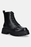 Buffalo pantofi &icirc;nalți Aspen Lace Up Bs culoarea negru, 1430032-BLK