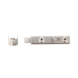 Zavor pentru mobilier, din otel, finisaj nichelat, 70 mm, set 2 bucati