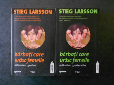 STIEG LARSSON - BARBATI CARE URASC FEMEILE 2 volume foto