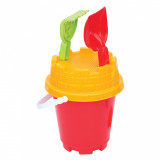 Set 6 jucarii de nisip Medium Bucket Set, Dede