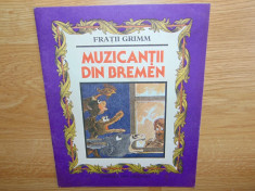 MUZICANTII DIN BREMEN -FRATII GRIMM ED.ION CREANGA ANUL 1984 foto