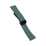 Cumpara ieftin Curea de ceas Gri Petrol din silicon cu inchidere deployant magnetic 20mm, 22mm WZ5364