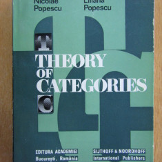 Theory of Categories / Liliana Popescu, Nicolae Popescu