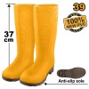 Cizme de cauciuc 41, pentru protectie la lucru - Ingco SSH092L.41
