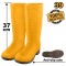 Cizme de cauciuc 41, pentru protectie la lucru - Ingco SSH092L.41