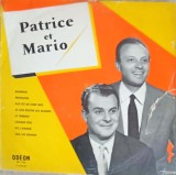 Vinil Patrice Et Mario - Patrice Et Mario (1957, Odeon) LP, Muzica Folk/Pop/Rock, 33 RPM, Disc 25cm
