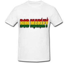 Tricou &amp;quot; Bob Marley text &amp;quot; foto