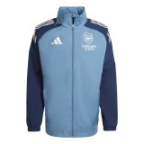 FC Arsenal geacă de bărbați cu glugă Allweather blue - XL