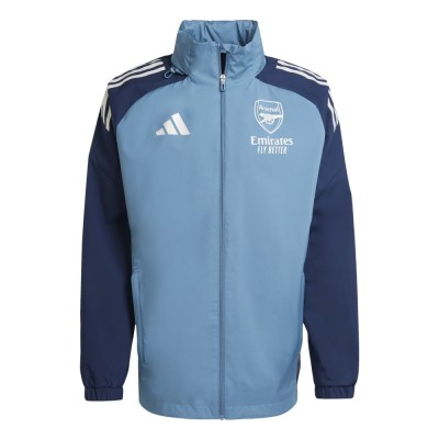 FC Arsenal geacă de bărbați cu glugă Allweather blue - M foto