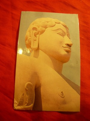 Ilustrata - Statuia lui Gommateshwara - India foto