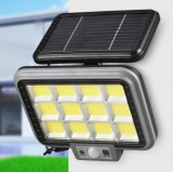 Cumpara ieftin Proiector solar 288LED COB, 50W, senzor de miscare, telecomanda, 3 moduri de iluminare