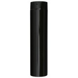 Tub emailat maro 120 mm x 500 mm pentru evacuare fum si ventilatie