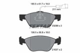Set placute frana disc Alfa Romeo 145, 146, 147, 156; Fiat Bravo I, Coupe, Marea, Marea Weekend; Lancia Dedra, Dedra Sw, Delta II, Kappa, 19 mm, OE