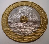 1.081 FRANTA ST. MICHEL 20 FRANCS FRANCI 1992 TRIMETAL, Europa