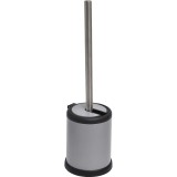 Perie Toaletă Metalică Capac Pliabil &ndash; Gri Compoziție Metal + Pvc