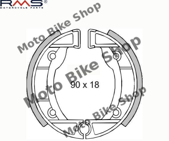 MBS Set saboti frana fata Piaggio Ciao-Si, Cod Produs: 225120190RM