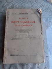 REVISTA DE DREPT COMERCIAL SI STUDII ECONOMICE NR.1/1938 foto