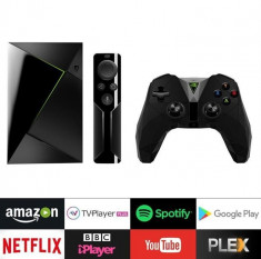 Nvidia Shield Tv With Remote And Controller foto