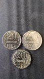 20 KOPEKS U.R.S.S. AN:1962,1979,1981., Europa