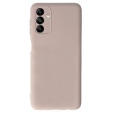 Husa protectie compatibila cu samsung galaxy a04s, slim, htpmag, camera superprotect, interior din microfibra, bej