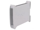 Carcasă pentru șină DIN, gri, 101x22,5x119 mm