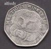 Anglia Marea Britanie 2016 50 Pence, Comemorativa, Mrs. Tiggy Winkle, Europa