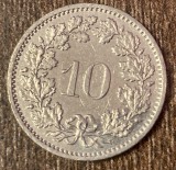 C50 - Moneda foarte veche - Elvetia - 10 rappen - 1981