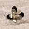 INEL elegant FLOARE ornata SPLENDID cu SIDEF splendid si cu PERLE ca PISTIL rar