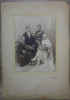 Ofiter cu sabie impreuna cu nuntasi// Eduard Popp, Ploesti, Romania 1900 - 1950, Portrete