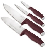 Set 4 cutite Leonardo Berlinger Haus BH 2958, visiniu